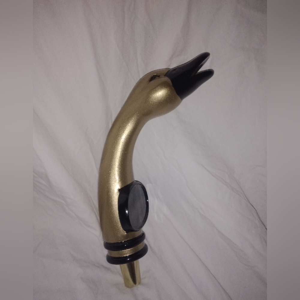 Golden Goose Beer Tap Handle.  9 1/2" long